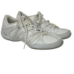Nike Cheer Flash Cheerleading Shoes White Size 8.5